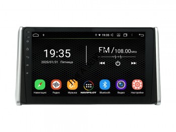 Штатная магнитола Toyota RAV4 2019 NaviPilot Droid10 Android  Штатная магнитола Toyota RAV4 2019 NaviPilot Droid10 Android 
