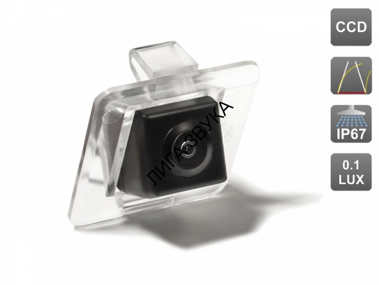 CCD штатная камера заднего вида с динамической разметкой Mercedes-Benz AVEL AVS326CPR (#051)