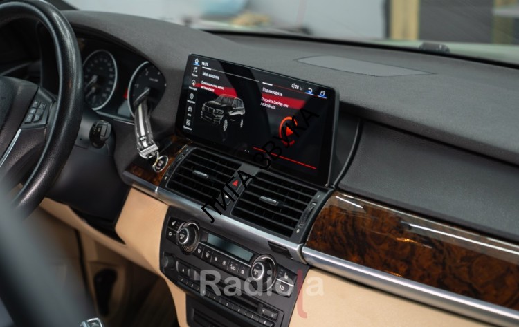 Штатная магнитола BMW X5 E70 / X6 E71 2011-2014 CIC Radiola RDL-1225 Android
