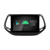 Штатная магнитола Jeep Compass 2016+ Roximo RI-2204 Android DSP 4G