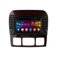 Штатная магнитола Mercedes-Benz S-class W220 1998-2005 CarMedia OL-7952-MTK 4G LTE