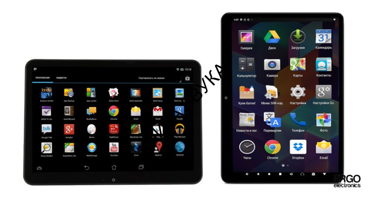Навесной монитор 10,5" на подголовник ERGO ER1060AN (Android, 2+32Gb)