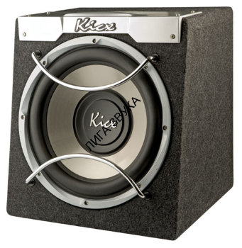 Активный сабвуфер Kicx ICQ-300BA  Автомобильный активный сабвуфер Kicx ICQ-300BA  12" (305)