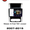 Штатная магнитола Nissan X-Trail T31 с климат-контролем 2007-2015 RedPower 85001PRO