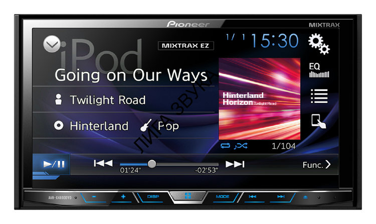 2DIN мультимедийный центр Pioneer AVH-X4800DVD 