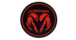 Подсветка в двери MyDean CLL-052 с логотипом Dodge