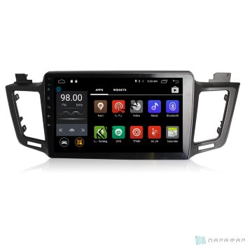 Штатная магнитола Toyota RAV4 2012+ Parafar PF468Lite Android  Штатная магнитола Parafar с IPS матрицей для Toyota Rav4 на Android 6.0 (PF468Lite)
