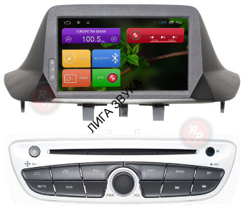 Штатная магнитола Renault Megane III, Fluence 2009+ RedPower 21059 Android 6.0 Штатное головное устройство RedPower 21059 на Android 6.0 для Renault Megane III 2009-н/в / Fluence 2009+