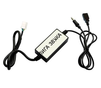 AUX USB адаптер Lexus 6+6 pin Pleervox PLV-AUX-LX01USB