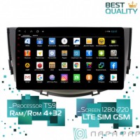 Штатная магнитола Lifan x60 2011-2016 Parafar PF060XHD Android 8.1.0 4G LTE  