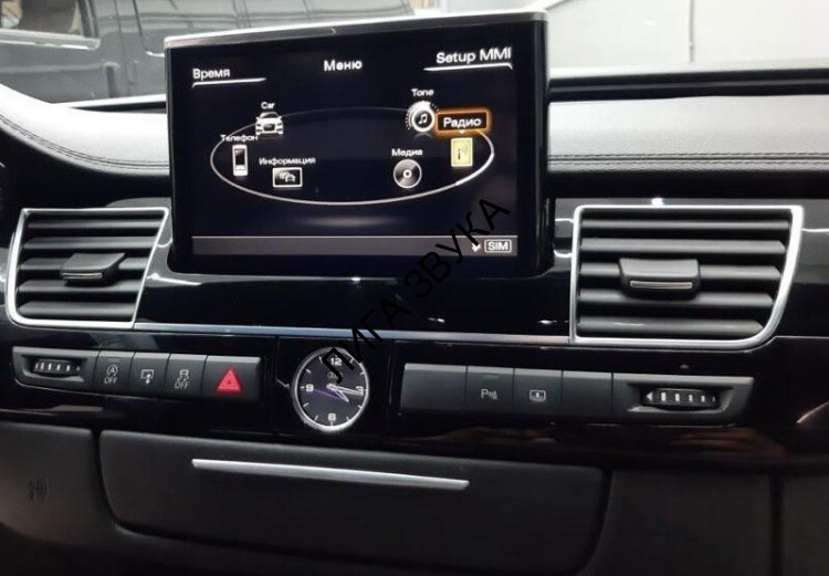 Штатная магнитола Audi A8 2010-17 Android Carmedia MRW-1801A