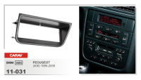 Переходная рамка Carav 11-031 1-DIN PEUGEOT (406) 1995-2005
