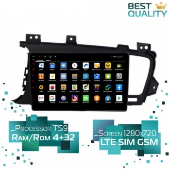 Штатная магнитола Kia Optima 3 2010-2013 Parafar PF480AHD-Low Android Штатная магнитола Kia Optima 3 2010-2013 Parafar PF480AHD-Low Android