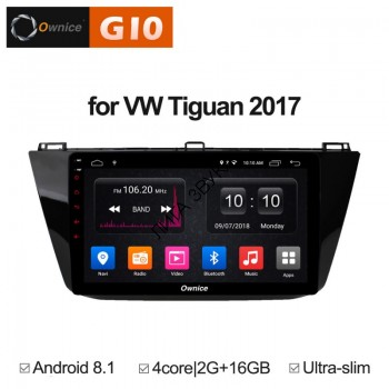 Штатная магнитола Volkswagen Tiguan 2017+ Roximo Ownice G10 S1913E Android 8.1   Штатная магнитола Volkswagen Tiguan 2017+ Ownice G10 S1913E Android 8.1  
