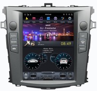Штатная магнитола Toyota Corolla 2007-2013 - Carmedia ZF-1063-DSP Тесла-Стиль Android, 6-ТУРБО ядер, 4ГБ-64ГБ