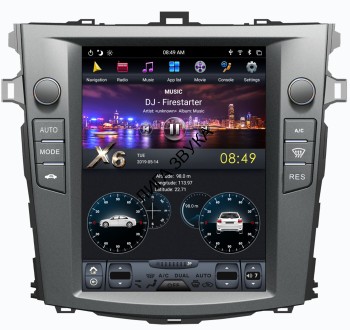 Штатная магнитола Toyota Corolla 2007-2013 - Carmedia ZF-1063-DSP Тесла-Стиль Android, 6-ТУРБО ядер, 4ГБ-64ГБ Штатная магнитола Toyota Corolla 2007-2013 - Carmedia ZF-1063-DSP Тесла-Стиль Android, 6-ТУРБО ядер, 4ГБ-64ГБ
