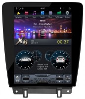Штатная магнитола Ford Mustang 2009-2013 РЕСТАЙЛ Carmedia ZF-1258-DSP Тесла-стиль  Android 