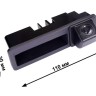 Камера заднего вида в ручку багажника для Audi A6 / A7 / Q7 2005-2015 AHD Radiola RDL-8005