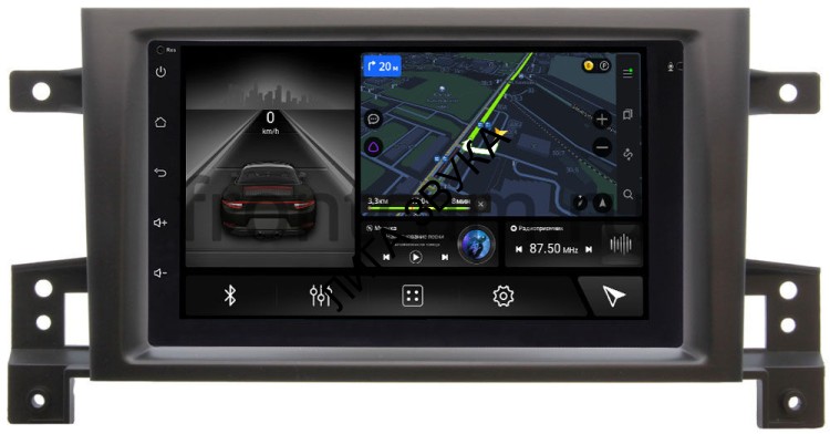 Штатная магнитола Suzuki Grand Vitara 3 2005-2015 Canbox L-Line 4475-RP-SZES3d-14 Android (4G-SIM, 6/128, TS18, DSP, IPS)