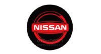 Светодиодная подсветка в дверь автомобиля с логотипом Nissan (красный) MyDean CLL-069