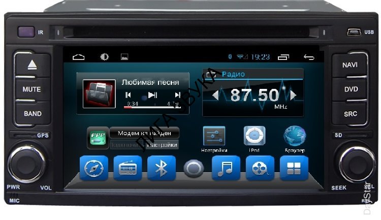 Штатная магнитола Subaru Forester 2008+/2013+, Impreza 2007+/2013+, XV 2011-2017, WRX 2014+ Daystar DS-7084HD Android 7.1.2