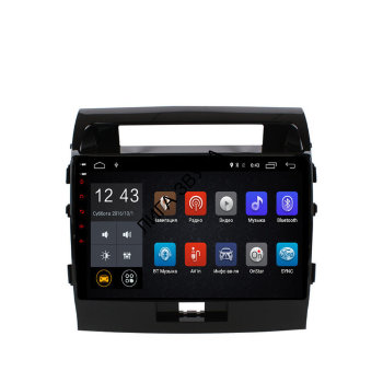 Штатная магнитола Toyota Land Cruiser 200 2007-2015 Elegance Carmedia NM-054-MTK 4G LTE DSP Carmedia NM-054-MTK - Штатная магнитола Toyota Land Cruiser 200 (2007-2015) 