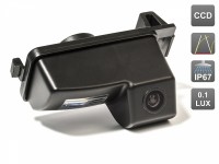 CCD штатная камера заднего вида с динамической разметкой Infiniti, Nissan AVEL AVS326CPR (#062) 