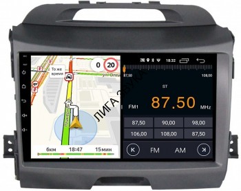 Штатная магнитола Kia Sportage SL III 2010-2016 Parafar PF537LTX Android  Штатная магнитола Parafar с IPS матрицей для Kia Sportage 3 2010-2016 на Android PF537