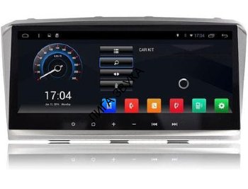 Штатная магнитола Toyota Avensis 2009-2013 Carmedia DAFT-2723-s серебро Carmedia DAFT-2723-s - Штатная магнитола Toyota Avensis 2009-2013 