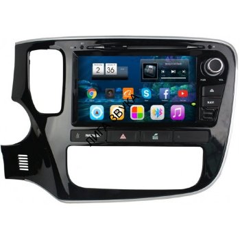 Штатная магнитола Mitsubishi Outlander III 2012-2018 Vomi VM6993-T8 Штатная магнитола для Mitsubishi Outlander III 2012-2018 - PCavto vomi VM6993 c DVD на Android 7 и 2ГБ оперативной памяти