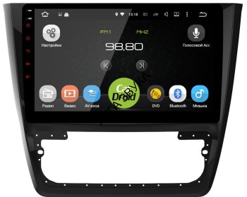 Штатная магнитола Skoda Yeti 2009+ Roximo S10 RS-3204 Android Штатная магнитола Skoda Yeti S10 RS-3204 Android 