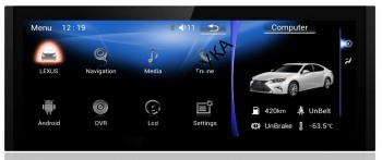Штатная магнитола Lexus IS 2013-2018 Carmedia BNR-16ISQ Штатная магнитола Lexus IS 2013-2018 Carmedia BNR-16ISQ