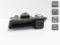 CCD штатная камера заднего вида с динамической разметкой Audi / Porsche / Skoda / Volkswagen AVel AVS326CPR (#003)