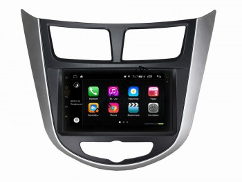 Штатная магнитола Hyundai Solaris 2010 + NaviPilot Droid10L Android Штатная магнитола Hyundai Solaris 2010 + NaviPilot Droid10L Android