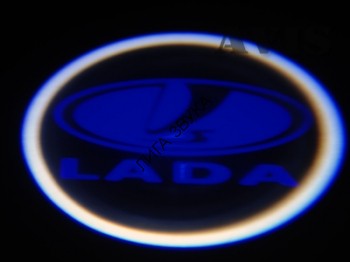 Светодиодный проектор логотипа AVEL AVS11LED для LADA Светодиодный проектор логотипа Avis Electronics AVS11LED для LADA