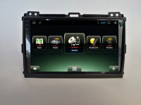 Штатная магнитола Toyota Land Cruiser Prado 120 2002-2009 Carmedia U9-6023-T8 Android 9.0