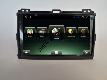 Штатная магнитола Toyota Land Cruiser Prado 120 2002-2009 Carmedia U9-6023-T8 Android 9.0 Carmedia U9-6023-T8 - Штатная магнитола Toyota Land Cruiser Prado 120 2002-2009 Android 9.0