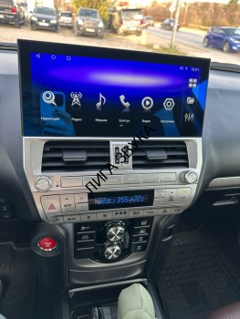 Штатная магнитола Toyota Land Cruiser Prado 2017+ High Radiola RDL-Prado Монитор 12.3" для Toyota LC Prado 2017+ (High) - Radiola RDL-Prado17+ Android, 6ГБ+128ГБ, 4G/LTE-SIM
