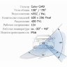 Камера заднего вида Hyundai Solaris 4D 11-16, Toyota Corolla X 07-13,BYD G3, L3, G6, F3 Incar VDC-078 