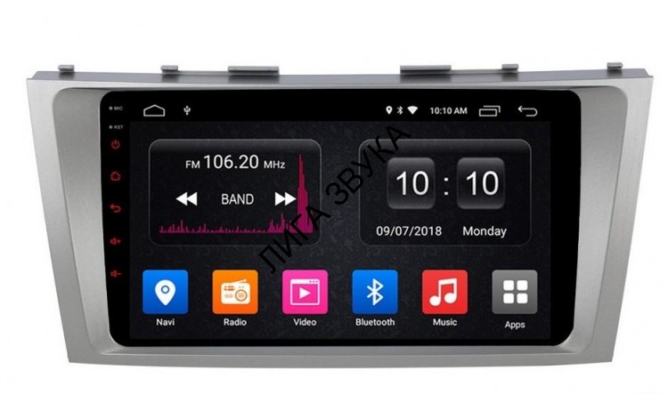 Штатная магнитола Toyota Camry V40 2006-2011 Roximo Ownice G30 S9606J Android 9.0
