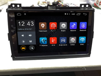 Штатная магнитола Toyota Land Cruiser Prado 120 2002-2009 Carmedia NM-040-MTK Android 6.0 DSP 4G LTE Carmedia NM-040-MTK - Штатная магнитола Toyota Land Cruiser Prado 120 (2002-2009) 