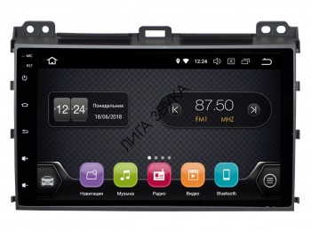 Штатная магнитола Toyota Land Cruiser Prado 120 Incar TSA-2244 Android 8.0  Штатная магнитола Toyota Land Cruiser Prado 120 Incar TSA-2244 Android 8.0 