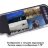 Зеркало заднего вида со встроенным LCD 7" монитором с квадратером Pleervox PLV-MIR7-4LCD