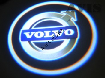 Светодиодный проектор логотипа AVEL AVS11LED для VOLVO Светодиодный проектор логотипа Avis Electronics AVS11LED для VOLVO