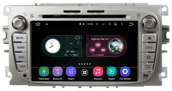 Штатная магнитола Ford Focus II, Mondeo, S-MAX, Galaxy, Tourneo / Transit Connect FlyAudio G1702 FlyAudio G1702 - Штатная магнитола Ford Focus 2, Mondeo Android 6.0.1