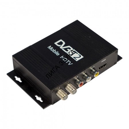 ТВ тюнер цифровой DVB-T2 с 2 антеннами MyDean DTV-1518 