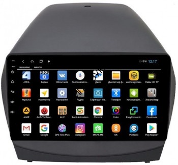Штатная магнитола Hyundai iX35 2009-2015 Parafar PF361Lite Android  Штатная магнитола для Hyundai iX35 2009-2015 - Parafar PF361Lite на Android 10 и 1ГБ-16ГБ