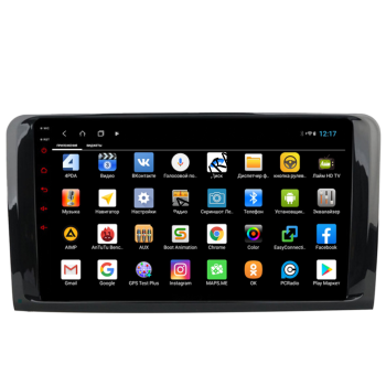 Штатная магнитола Mercedes GL-class, ML-class 2005-2012 Parafar PF213XHD Android 4G LTE   Штатная магнитола Parafar для Mercedes GL класс (X164) 2005-2012, ML класс (W164) 2005-2012 на Android (PF213XHD)
