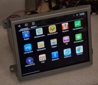 Штатная магнитола Jeep, Dodge 2013-2022 (большой штатный экран) - Carmedia ZH-J8401 монитор 8.4", Android 13, 8Гб+128Гб, CarPlay, SIM-слот 
