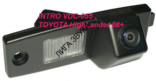 Камера заднего вида INTRO Camera VDC-055 Toyota Highlander 08+